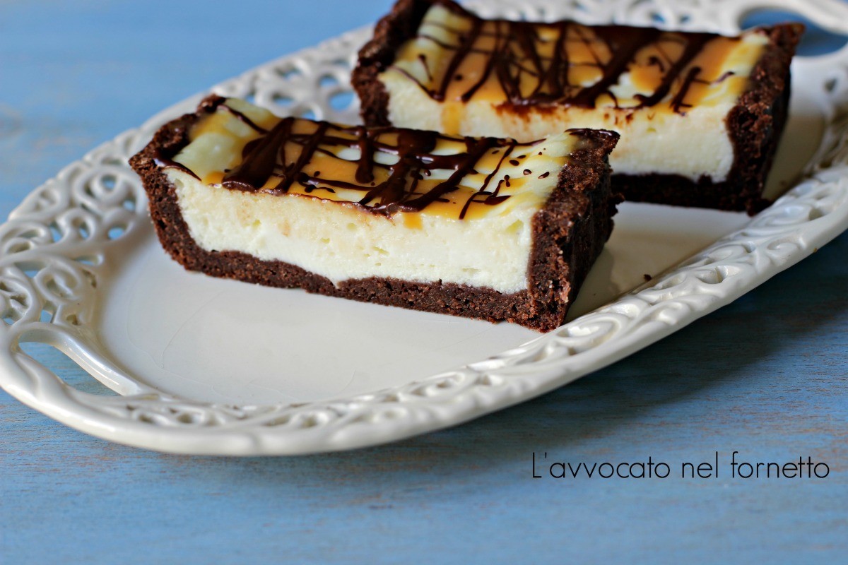 Crostata al cacao con crema di labneh