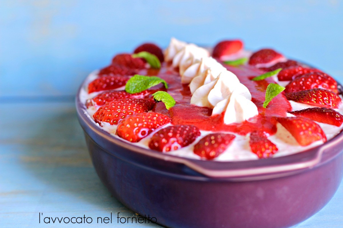 tiramisù di fragole