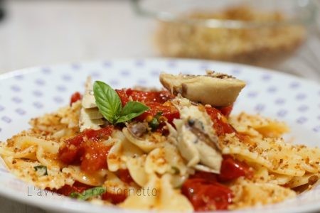 farfalle con sgombro