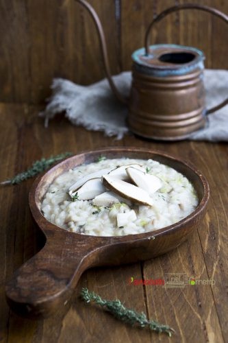 Risotto con funghi porcini