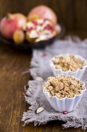 Crumble Di Mele Con Chicchi Di Melagrana L Avvocato Nel Fornetto