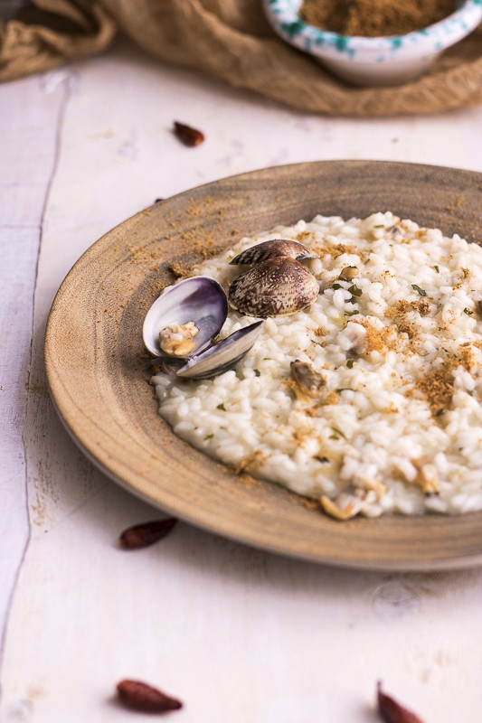 risotto con le vongole 