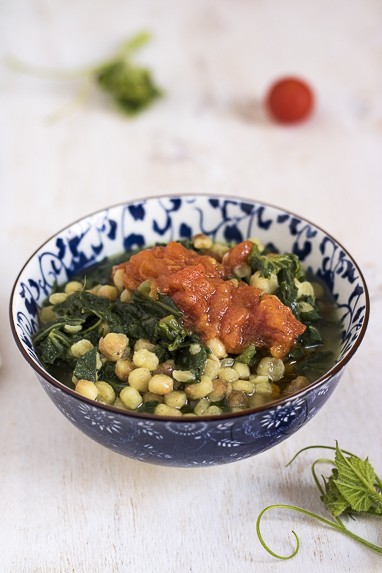 Fregola con tenerumi