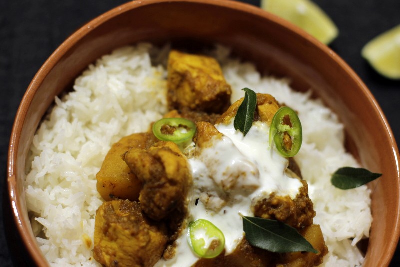 Pollo al curry