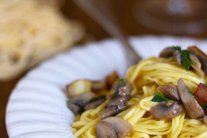 tagliolini ai funghi