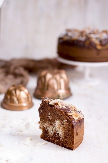 Torta cioccolato e cocco